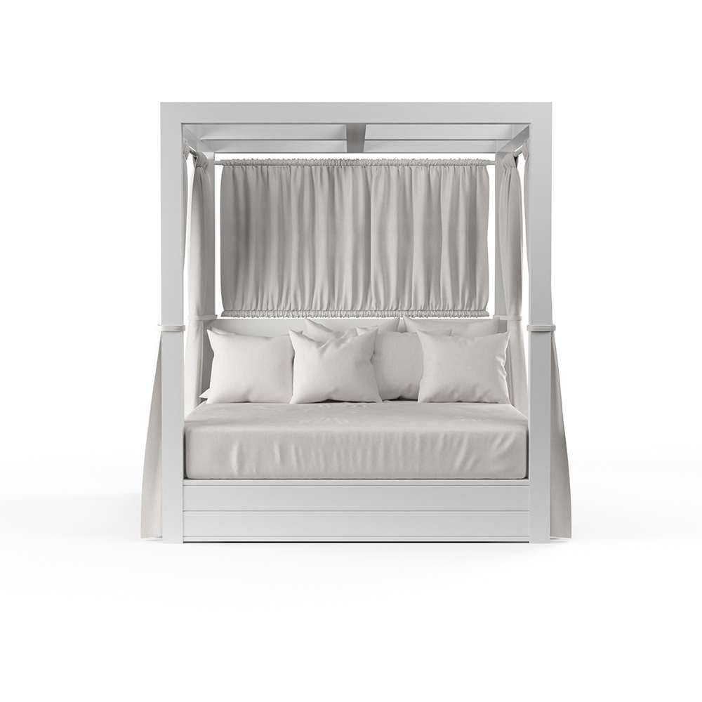 Sunset West - Newport Resort King Daybed in Cast Silver, No Welt - SW4801-DB-SLVR-STKIT veiw 2