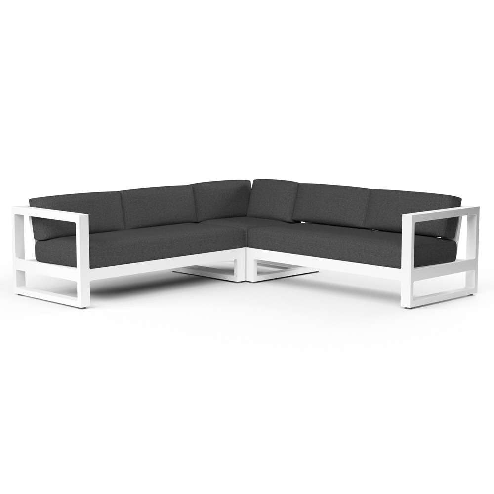 Sunset West - Newport Sectional in Spectrum Carbon, No Welt - SW4801-SEC-48085 veiw 1
