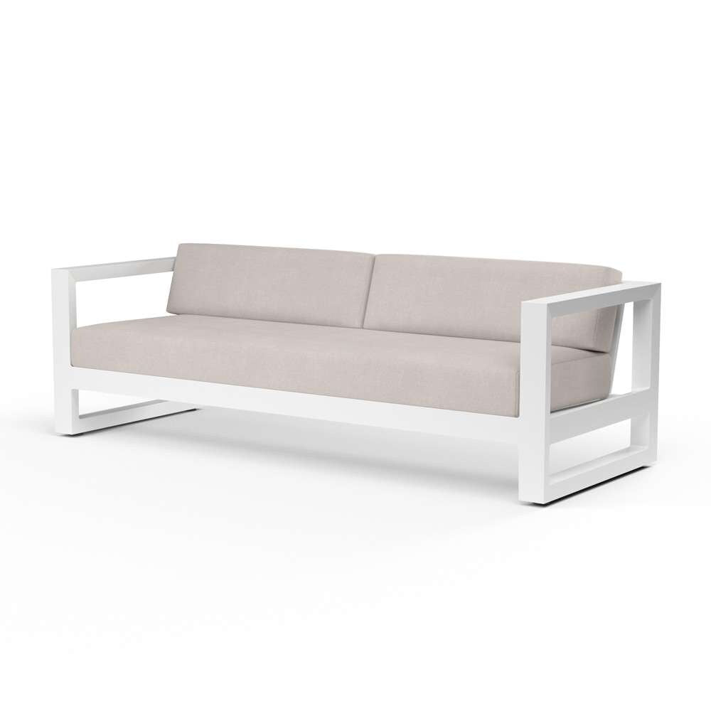 Sunset West - Newport Sofa in Canvas Natural, No Welt - SW4801-23-5404 veiw 1