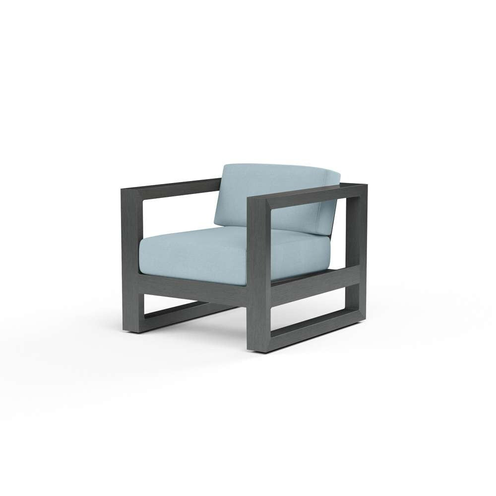 Sunset West - Redondo Club Chair in Canvas Skyline, No Welt - SW3801-21-14091 veiw 1