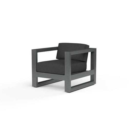 Sunset West - Redondo Club Chair in Spectrum Carbon, No Welt - SW3801-21-48085 veiw 1