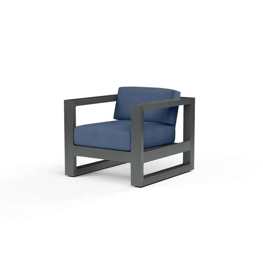 Sunset West - Redondo Club Chair in Spectrum Indigo, No Welt - SW3801-21-48080 veiw 1