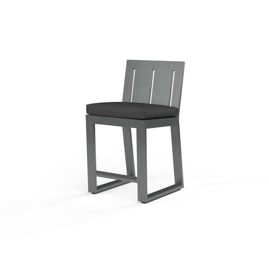 Sunset West - Redondo Counter Stool in Spectrum Carbon, No Welt - SW3801-7C-48085 veiw 1