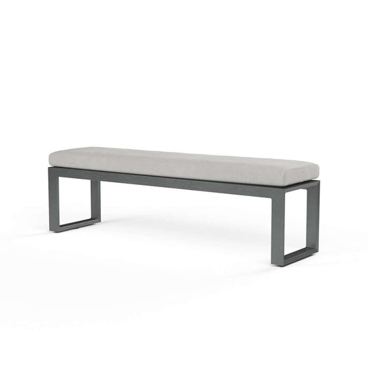 Sunset West - Redondo Dining Bench in Canvas Skyline, No Welt - SW3801-BNCH-14091 veiw 1