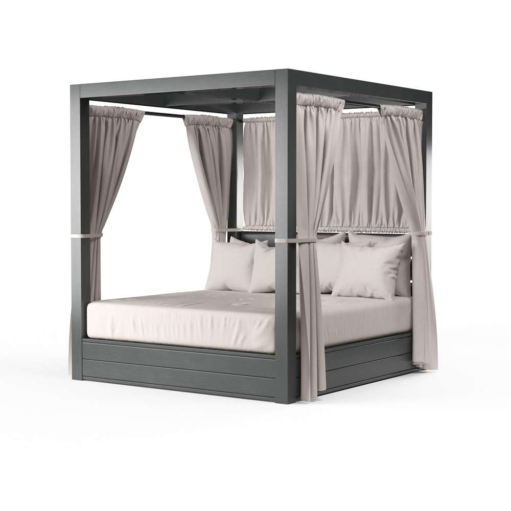 Sunset West - Redondo Resort King Day Bed in Canvas Natural, No Welt - SW3801-DB-5404 veiw 1