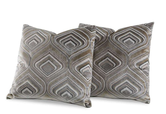 Century Furniture - Throw Pillows Multi-Grey Stocked Pillow Set (2 - 22X22)(90253L95) - TP2222-V4 veiw 1