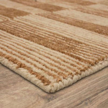 Karastan - Bobby Berk Broken Stripe Sienna 5 x 8 Area Rug - R1091-640-060096-IB veiw 3