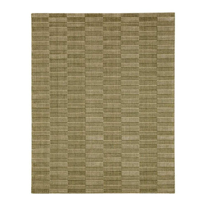 Karastan - Bobby Berk Broken Stripe Moss 8 x 10 Area Rug - R1091-214-096120-IB veiw 1