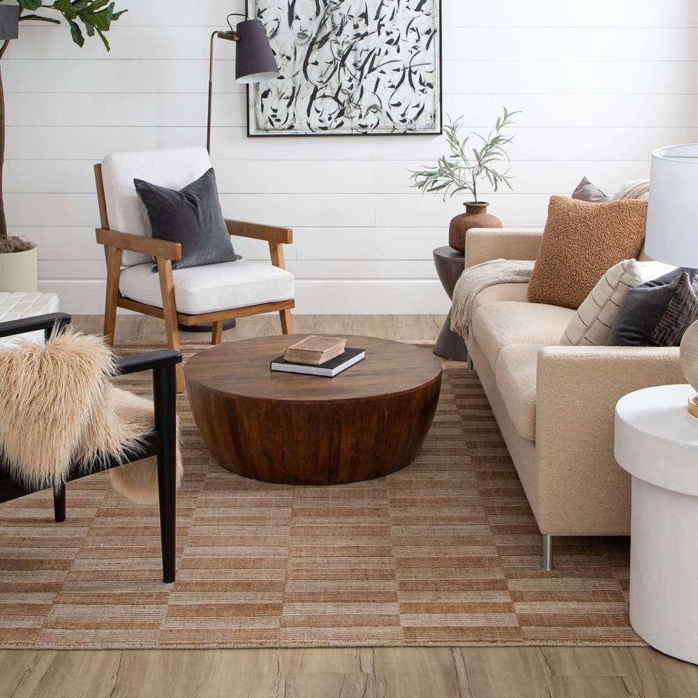 Karastan - Bobby Berk Broken Stripe Sienna 8 x 10 Area Rug - R1091-640-096120-IB veiw 4