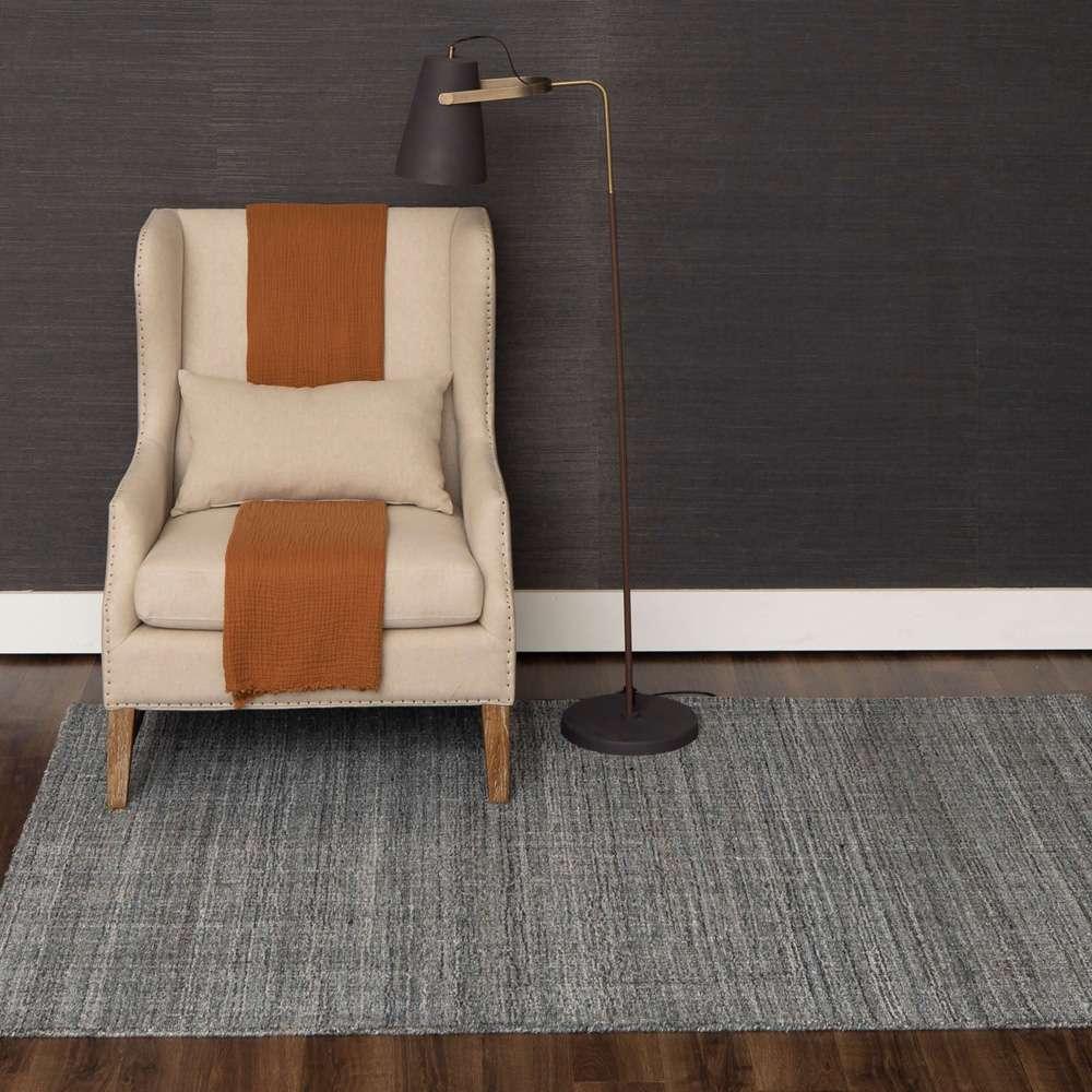 Karastan - Haberdasher Graphite 5 x 8 Area Rug - RG175-964-060096-IP veiw 4