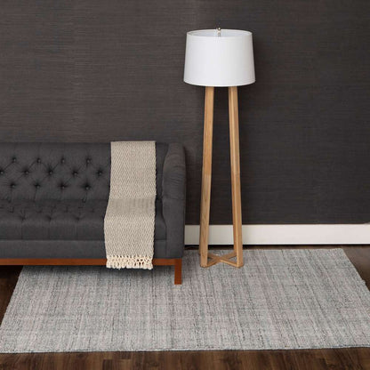 Karastan - Haberdasher Silver 5 x 8 Area Rug - RG175-799-060096-IP veiw 4