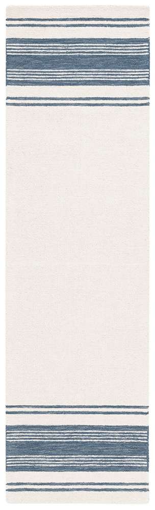 Lauren Ralph Lauren - Drift Stripe Rug - 2-3in X 8 - Ivory / Blue veiw 1