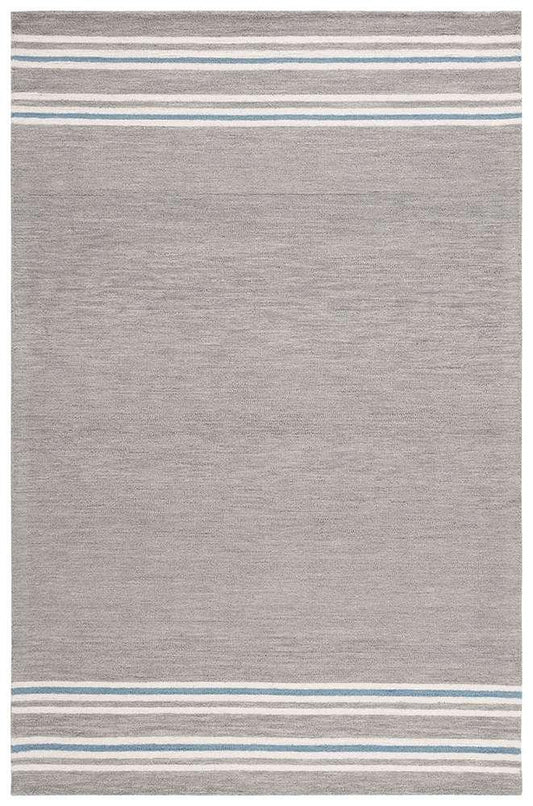 Lauren Ralph Lauren - Drift Stripe Rug - 5 X 8 - Grey / Blue veiw 1