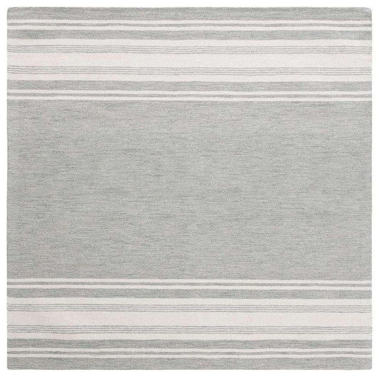 Lauren Ralph Lauren - Drift Stripe Rug - 6 X 6 Square - Sage / Ivory veiw 1