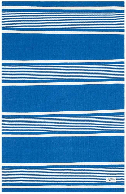 Lauren Ralph Lauren - Hanover Stripe Rug - 4 X 6 - Blue veiw 1