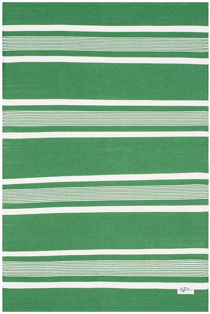 Lauren Ralph Lauren - Hanover Stripe Rug - 4 X 6 - Green veiw 1