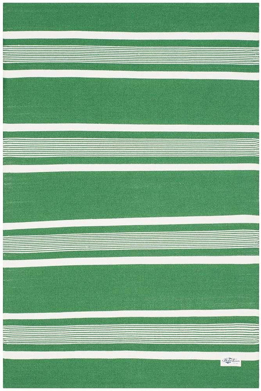 Lauren Ralph Lauren - Hanover Stripe Rug - 4 X 6 - Green veiw 1