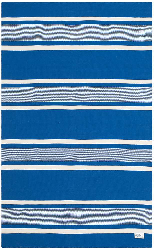 Lauren Ralph Lauren - Hanover Stripe Rug - 5 X 8 - Blue veiw 1