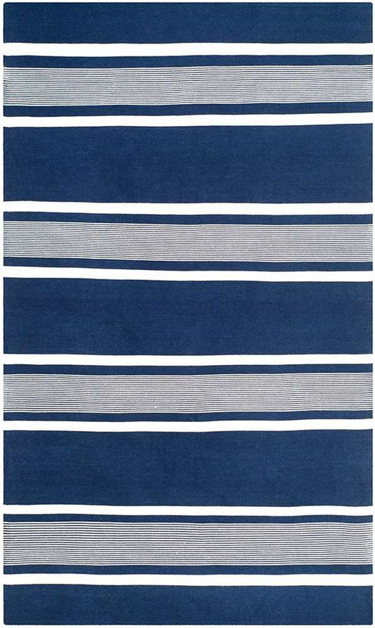 Lauren Ralph Lauren - Hanover Stripe Rug - 6 X 9 - Navy veiw 1