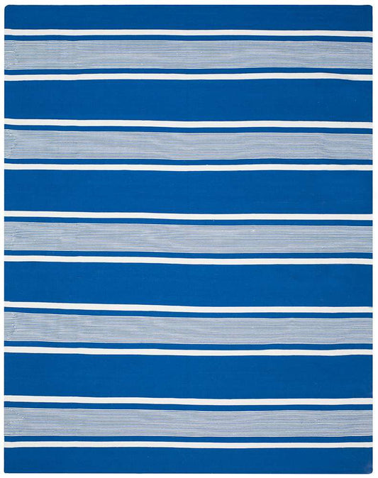 Lauren Ralph Lauren - Hanover Stripe Rug - 8 X 10 - Blue veiw 1