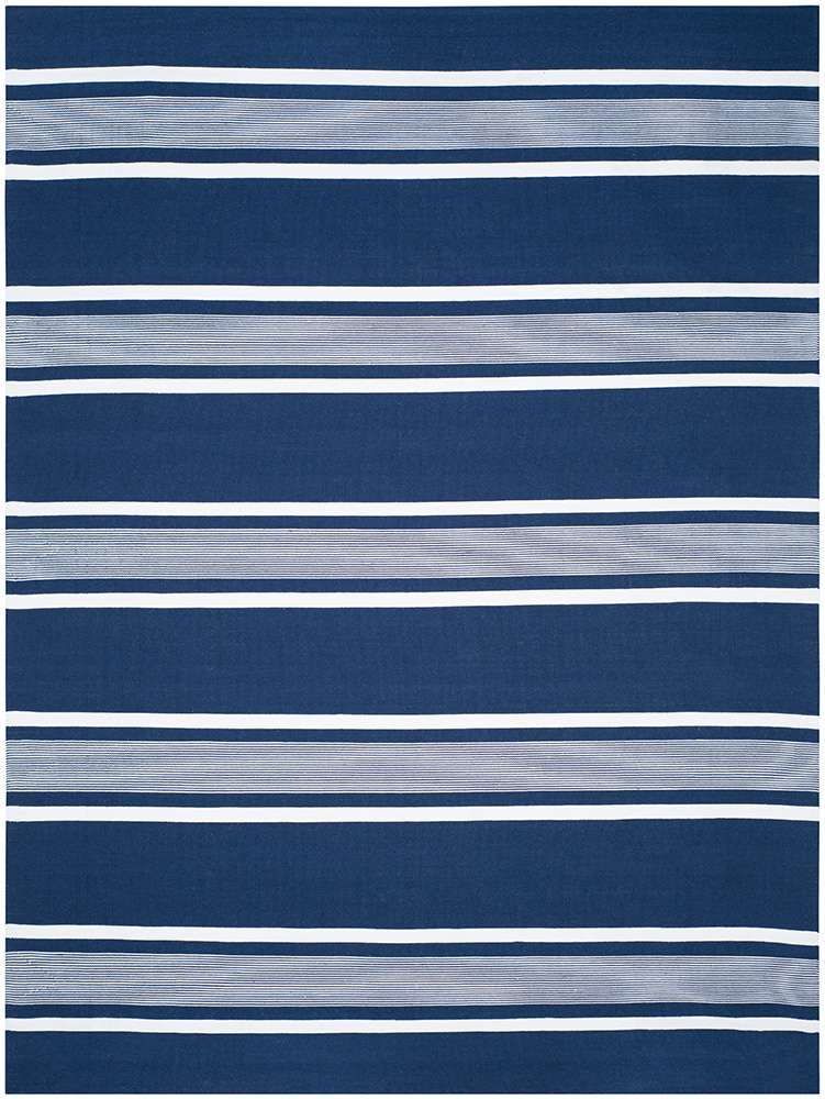 Lauren Ralph Lauren - Hanover Stripe Rug - 8 X 10 - Navy veiw 1