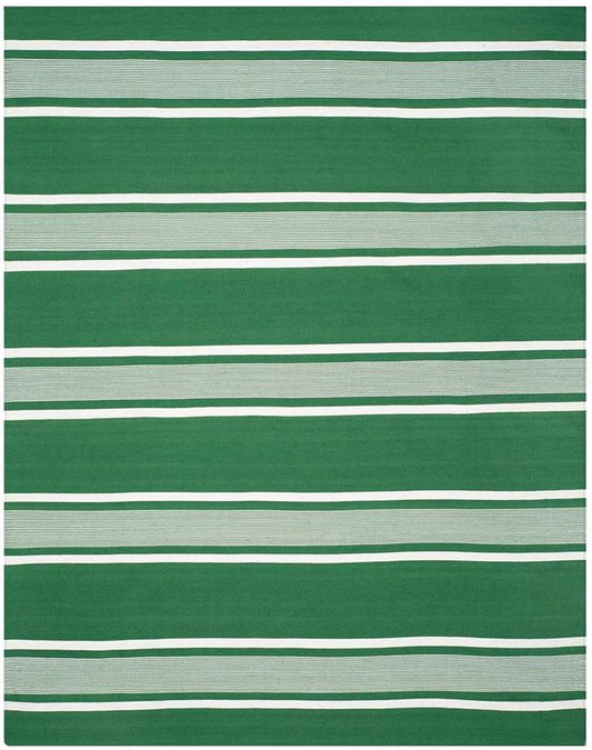 Lauren Ralph Lauren - Hanover Stripe Rug - 9 X 12 - Green veiw 1
