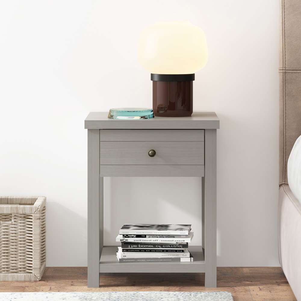 Living Essentials by Hillsdale - Harmony Wood Accent Table, Gray - 5269-880 veiw 3