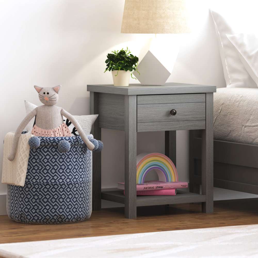 Living Essentials by Hillsdale - Harmony Wood Accent Table, Gray - 5269-880 veiw 5