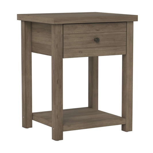 Living Essentials by Hillsdale - Harmony Wood Accent Table, Knotty Gray Oak - 5270-880 veiw 1