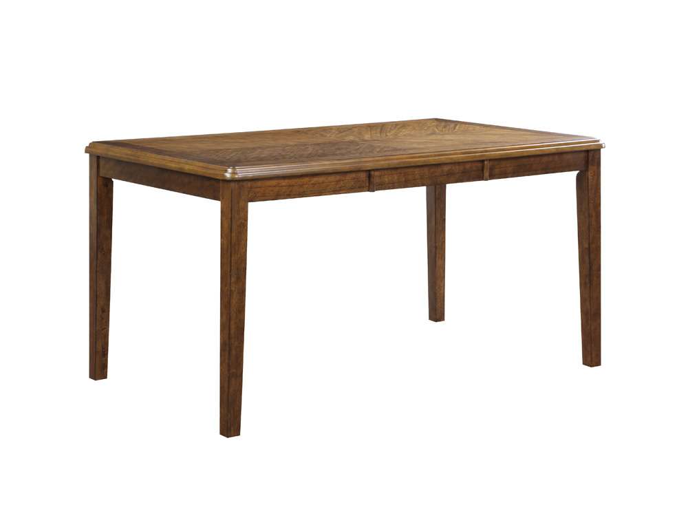 New Classic Furniture - 5-Piece Wood Rectangle Dining Set, 1 Table And 4 Chairs, 60 Inch, Brown - D1701-160-BRN veiw 3