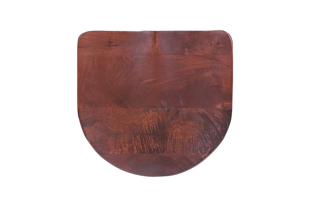 Porter Designs - Clement Solid Wood 24in Bar Stool, Brown - 07-196-10-2099 veiw 4