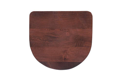 Porter Designs - Clement Solid Wood 30in Bar Stool, Brown - 07-196-11-2099 veiw 4