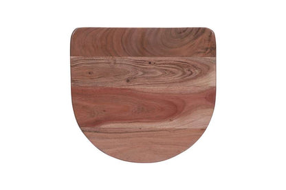 Porter Designs - Clement Solid Sheesham Wood 30in Bar Stool, Gray - 07-196-11-2098 veiw 2