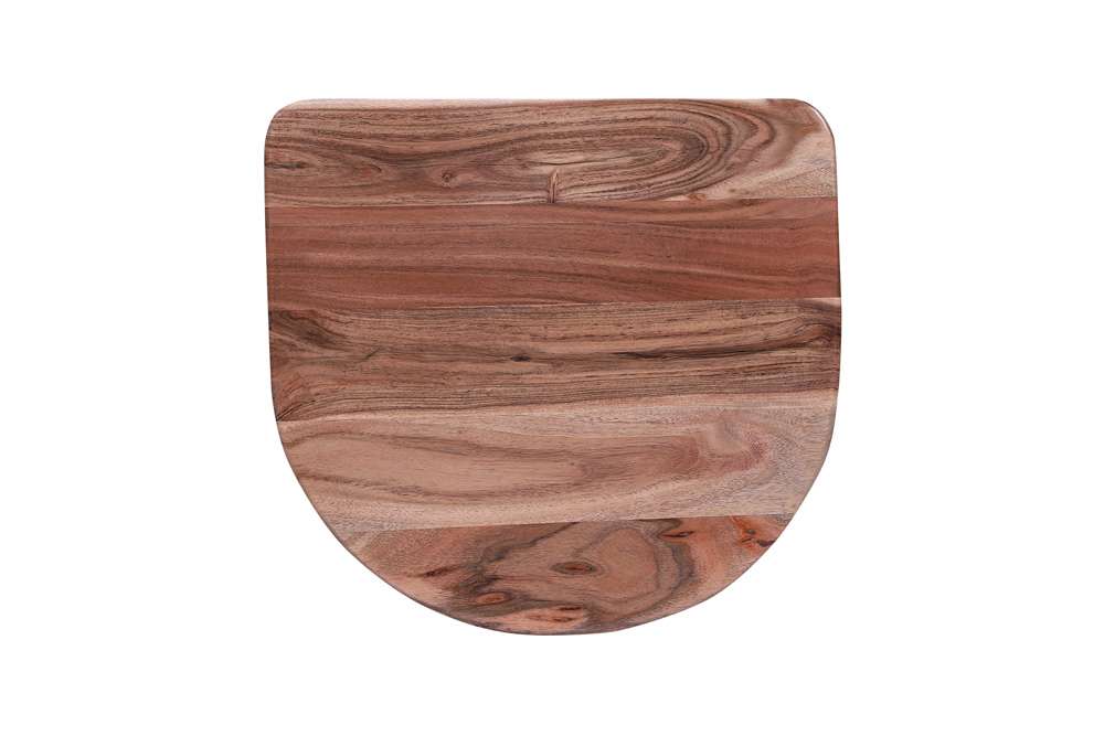 Porter Designs - Clement Solid Acacia Wood 30in Bar Stool, Natural - 07-196-11-2097 veiw 4