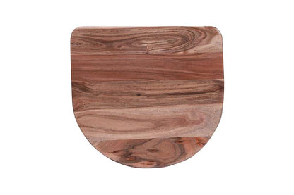 Porter Designs - Clement Solid Acacia Wood 30in Bar Stool, Natural - 07-196-11-2097 veiw 4