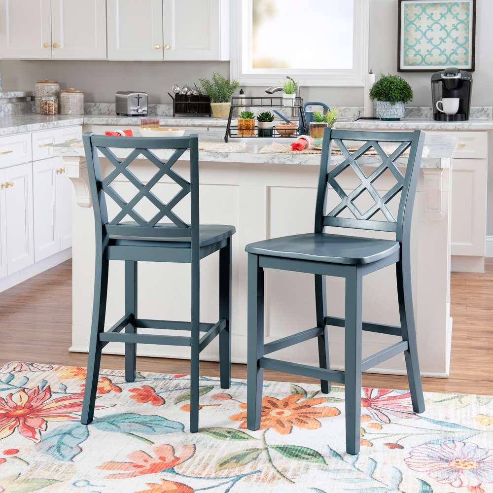 Powell Company - Mayfair Counter Stool, Graphite - D1015LD23CSGRP veiw 6