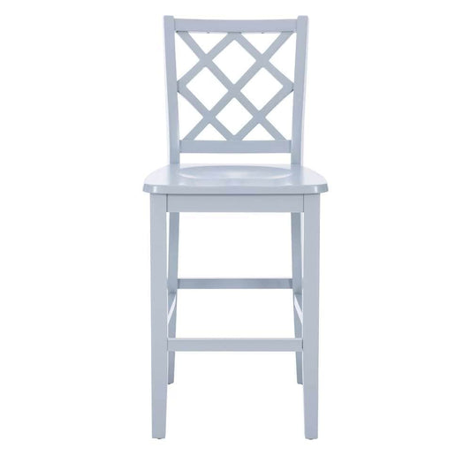 Powell Company - Mayfair Counter Stool, Grey - D1015LD23CSGRY veiw 2
