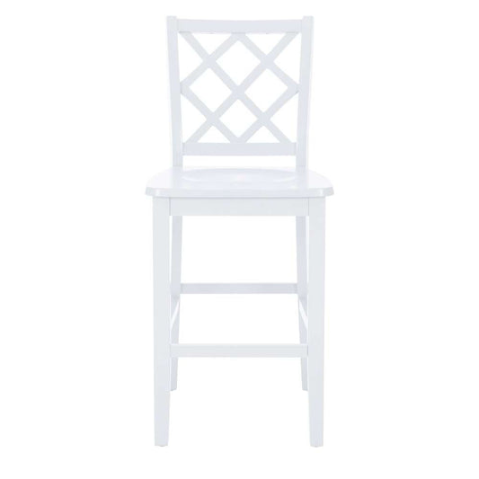 Powell Company - Mayfair Counter Stool, White - D1015LD23CSW veiw 2