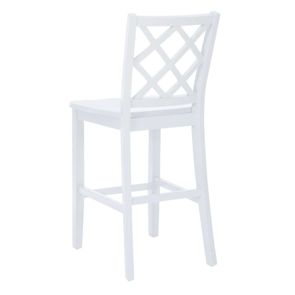 Powell Company - Mayfair Counter Stool, White - D1015LD23CSW veiw 4