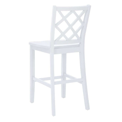 Powell Company - Mayfair Counter Stool, White - D1015LD23CSW veiw 4
