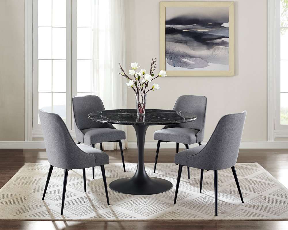 Steve Silver - Colfax Side Chair Charcoal - (Set of 2) - CF450SC veiw 4