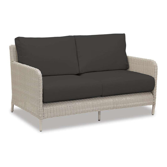 Sunset West - Manhattan Loveseat in Spectrum Carbon w/ Self Welt - SW3301-22-48085_CLOSEOUT veiw 1