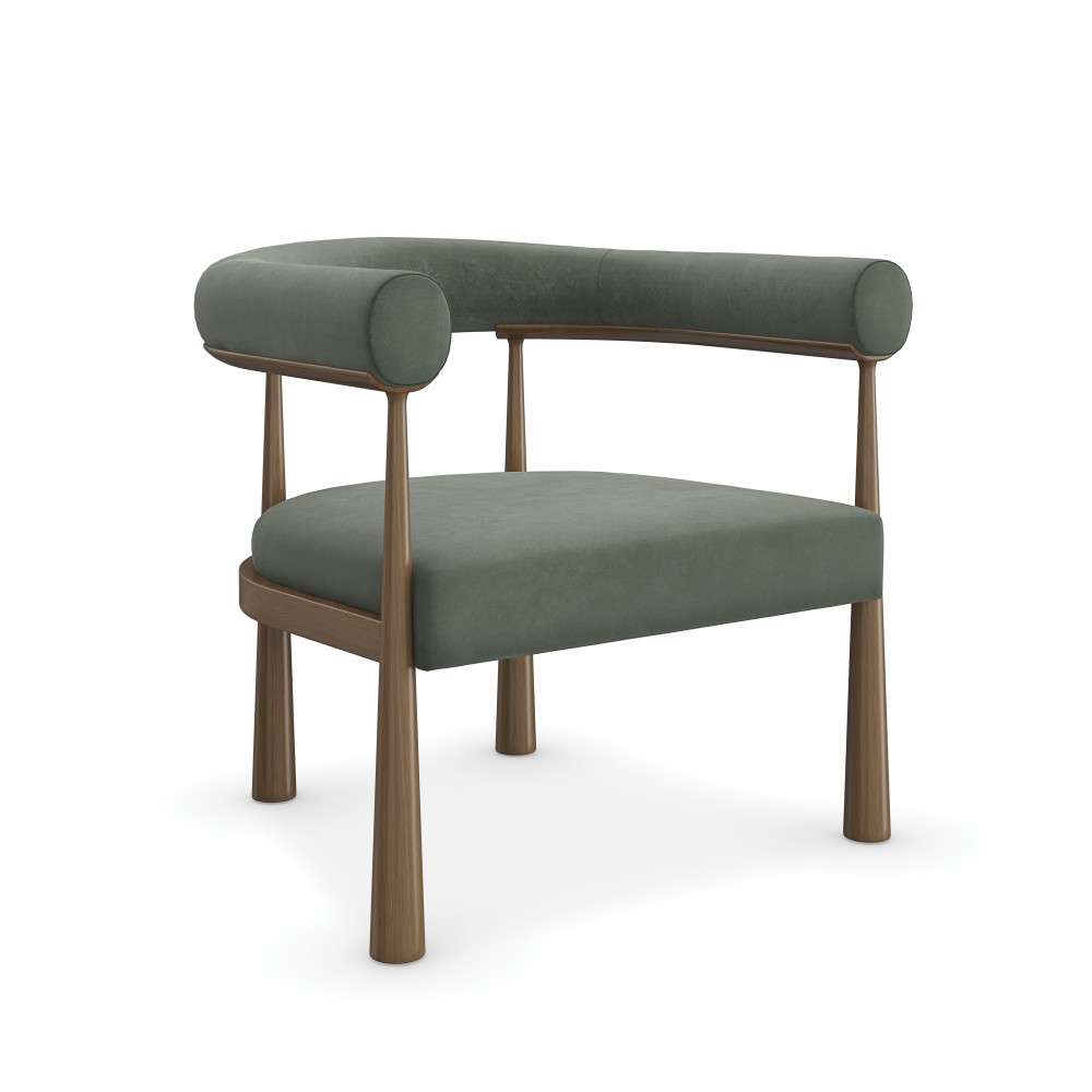 Caracole - Modern Resort Bali Chair, Green and Brown - M150-023-131-C veiw 1