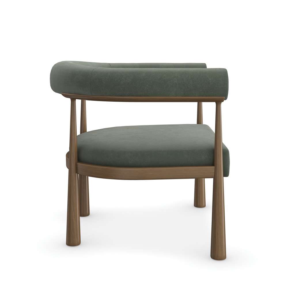 Caracole - Modern Resort Bali Chair, Green and Brown - M150-023-131-C veiw 2