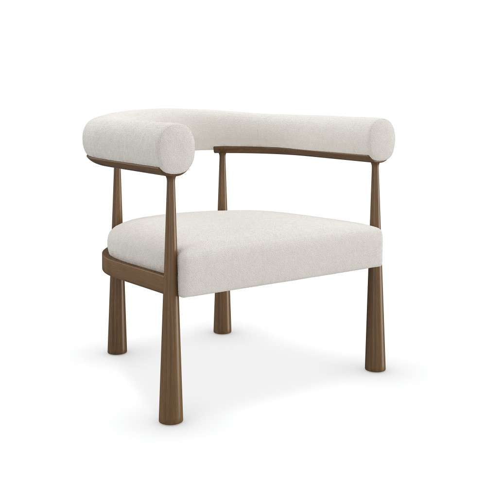 Caracole - Modern Resort Bali Chair, White and Brown - M150-023-131-B veiw 1