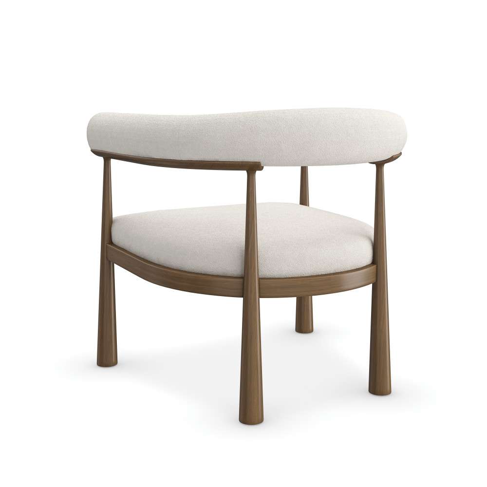 Caracole - Modern Resort Bali Chair, White and Brown - M150-023-131-B veiw 3