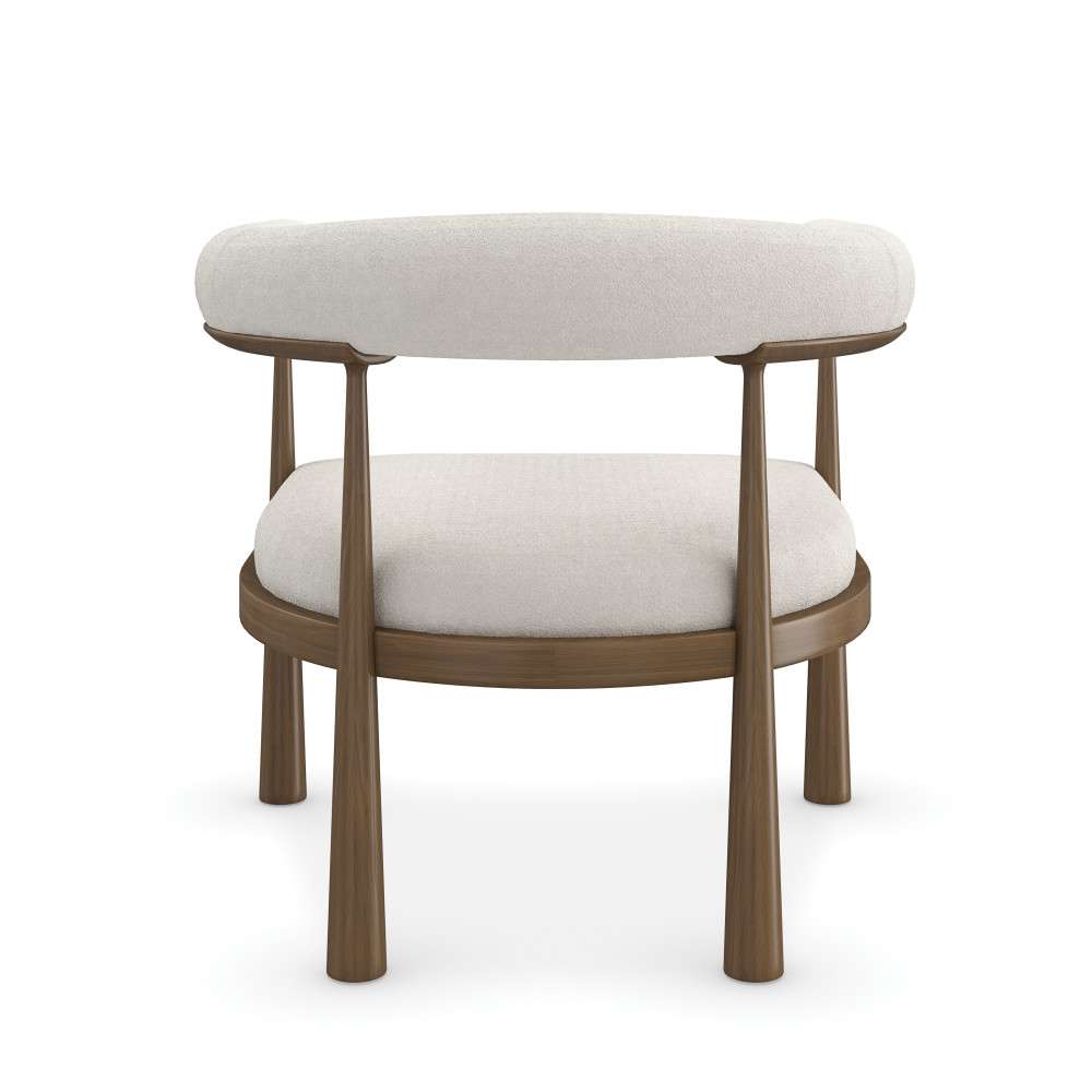 Caracole - Modern Resort Bali Chair, White and Brown - M150-023-131-B veiw 4