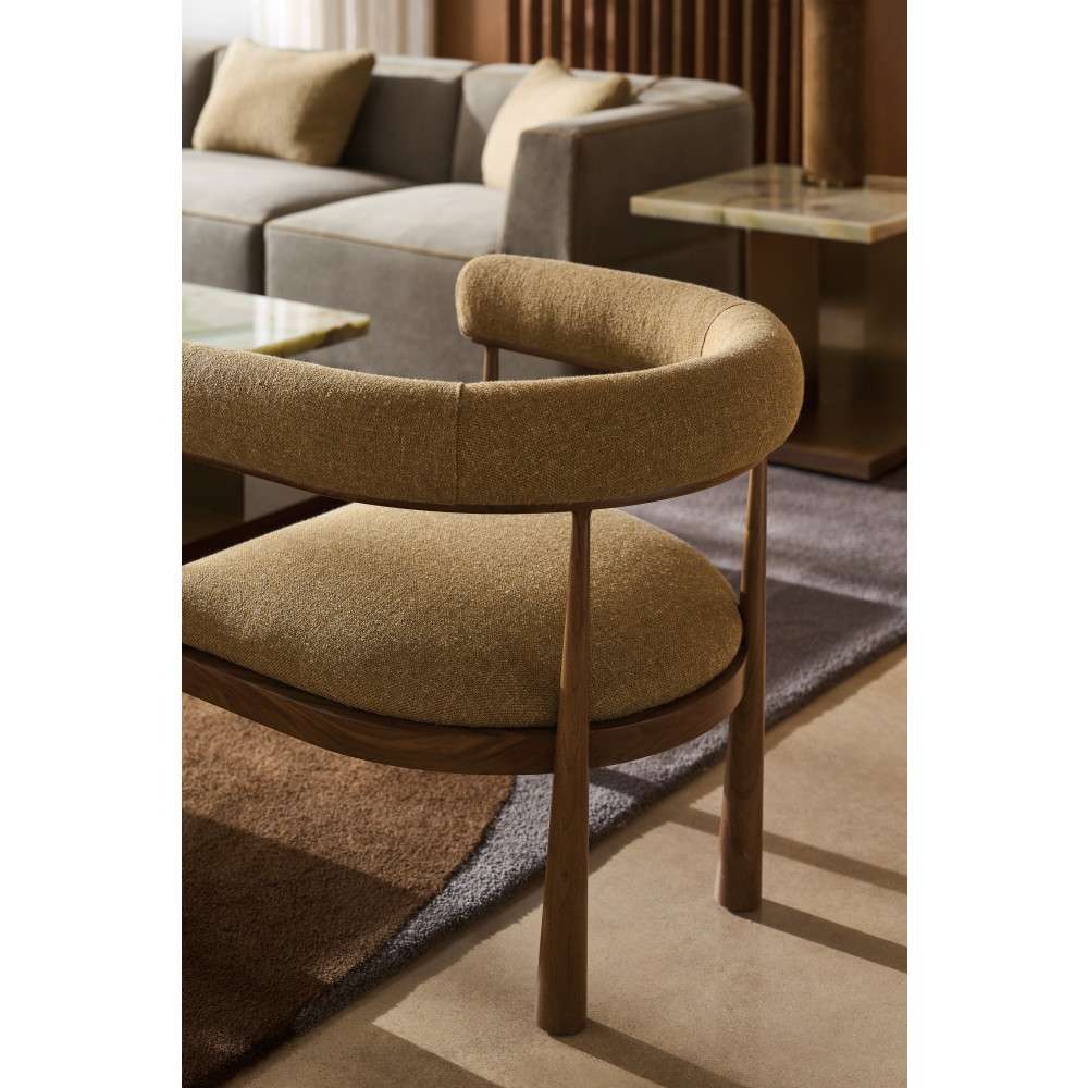 Caracole - Modern Resort Bali Chair, White and Brown - M150-023-131-B veiw 5