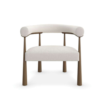 Caracole - Modern Resort Bali Chair, White and Brown - M150-023-131-B veiw 6