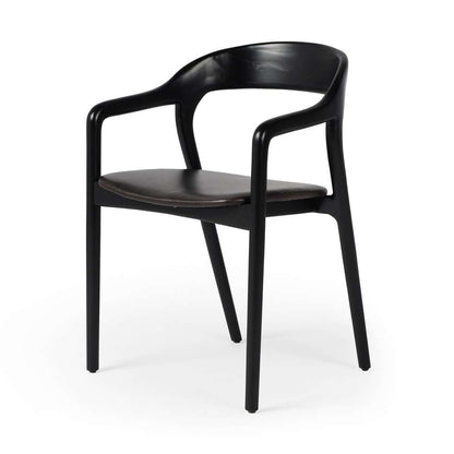 Four Hands - Amare Dining Armchair - Sonoma Black - 236452-002 veiw 1